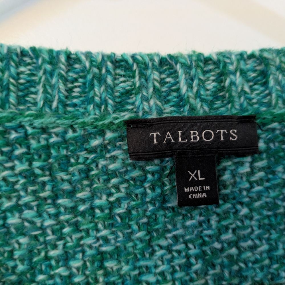 Talbot's Women's Green Sweater - Picture 3 of 11